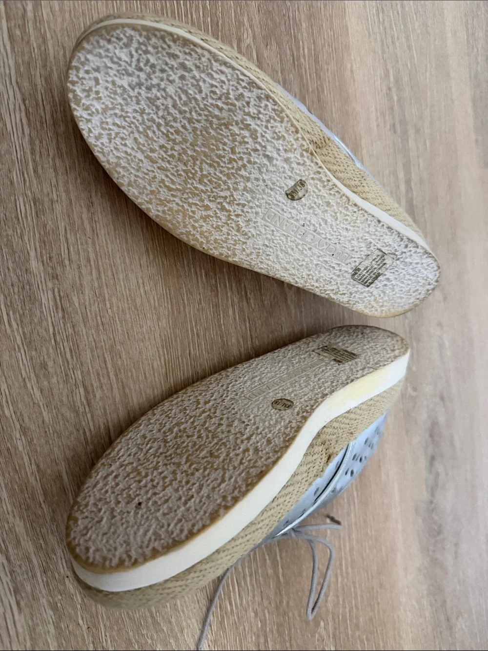 Lucky Brand silver perforated
